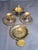 Religious Museum-Grade Kabbalistic Assemblage: 18thC Inscribed Healing Mortar, Agla Amulet Tray & Travel Shabbat Candlesticks For Sale - Image 3 of 18