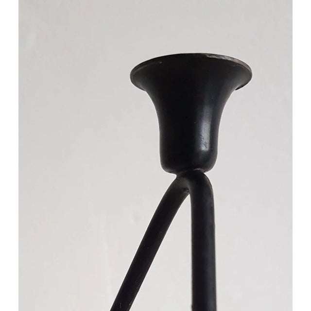 Wood Candleholder from Laurids Lönborg, 1950s For Sale - Image 7 of 8
