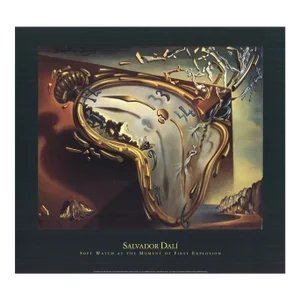 1995 Salvador Dali 'Soft Watch at the Moment of First Explosion' Offset Lithograph