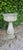 Weathered Garden Urns on Plinths, 1930, Set of 2 For Sale - Image 6 of 9