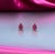 Natural Ruby Stud Earrings 14k Yellow Gold 2.70 TCW Certified For Sale - Image 9 of 10
