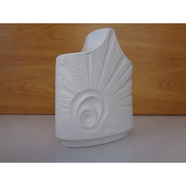 Mid-Century Op Art 1247/2 Vase from Edelstein Bavaria, Germany, 1960s For Sale - Image 4 of 12