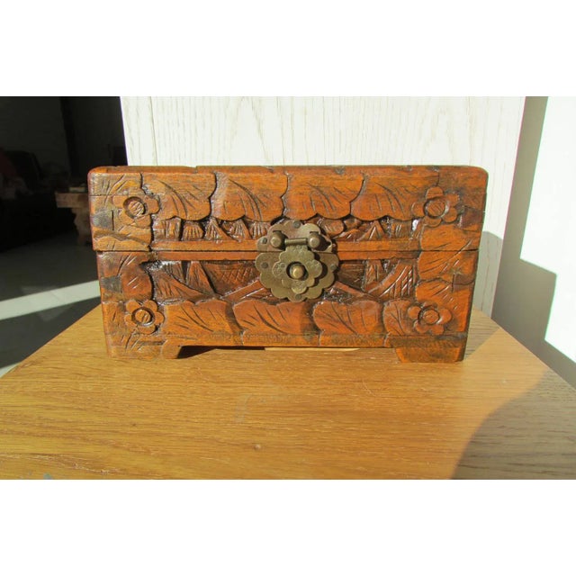 Chinese Wooden Box, Late 19th Century For Sale - Image 11 of 11