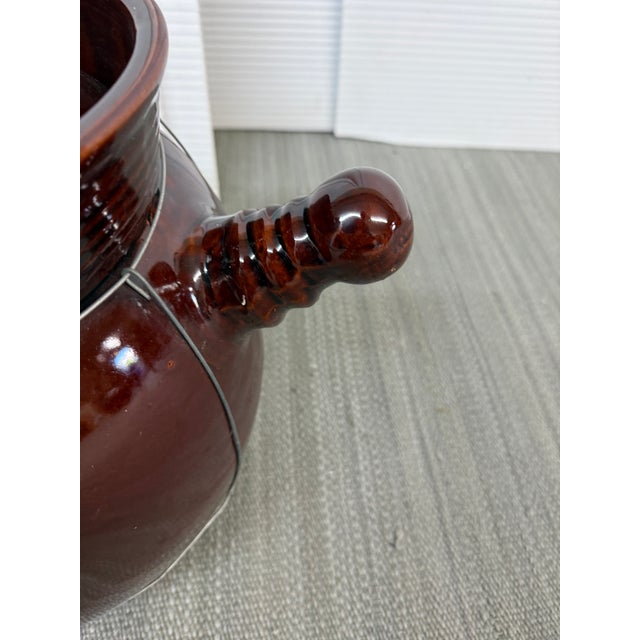 Brown 1900s Traditional Chinese Herbal Medicine Pot For Sale - Image 8 of 13