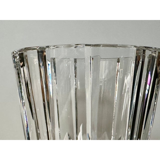 Crystal Vase by Rogaška Kristal, Yugoslavia, 1970s For Sale - Image 9 of 13