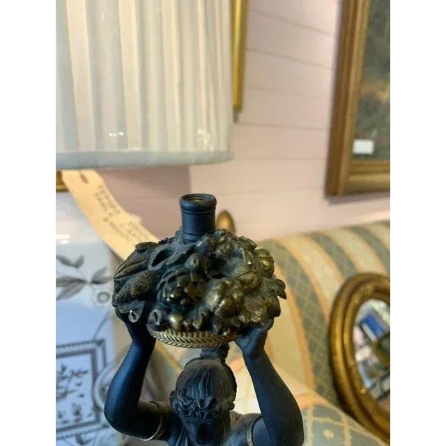 Late 19th Century Empire Style Candelabras- a Pair For Sale - Image 4 of 6