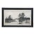 Antique John Octavius Anderson Signed Riverscape With Dock Etching 28" For Sale