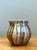 Mid-Century Modern Vintage Striped Studio Pottery Vase For Sale - Image 3 of 16