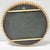 Metal Vintage Laurel Leaf Round Wall Mirror in Antiqued Gold Metal, 16.5" For Sale - Image 7 of 7