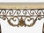 Gold Maitland Smith, Console Table, Gilt Metal, Tesselated Marble, Philippines, 1980s For Sale - Image 8 of 13