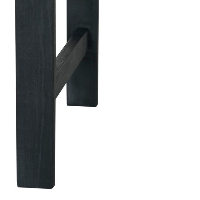 2020s Reid 2 Seat Bench in Dark Slate Grey For Sale - Image 5 of 7