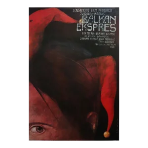 1987 Polish Movie Poster - Balkan Ekspres (Dir. Branko Baletić) - Sadowski