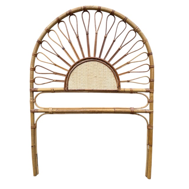 Set of Headboards in Bamboo and Rattan, France, 1960s For Sale - Image 6 of 8