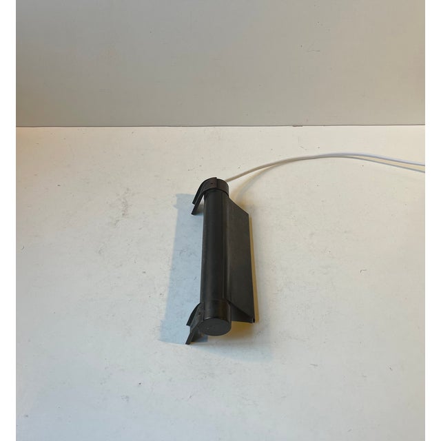 Bauhaus Tube Wall Light in Brass from Louis Poulsen, 1930s For Sale - Image 3 of 9