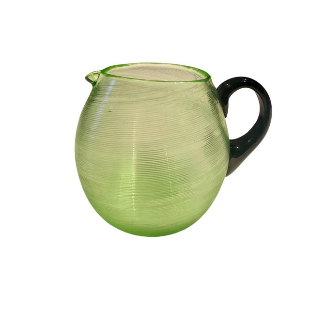 1920s Steuben Glass Pitcher For Sale - Image 11 of 11