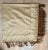 Textile Sethi &Sethi Modern Glam Beaded Fringe Tan Silk Throw Tablecloth For Sale - Image 7 of 7