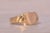 Gold The Great: Childs Heart Signet Ring in Yellow Gold For Sale - Image 8 of 11