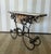 Beaux-Arts 19th Century Narrow Marble Top "Bakers" Console For Sale - Image 3 of 8