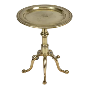 Antique Brass Five Legged Kettle Stand