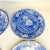1990s English Rustic European Spode Blue & White Dinner Plates - Set of 6. For Sale - Image 6 of 12