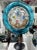 Price reduced $1,500. Now only $4,500! Beautiful handmade Murano glass aquarium on pedestal stand, measuring 29 inches...