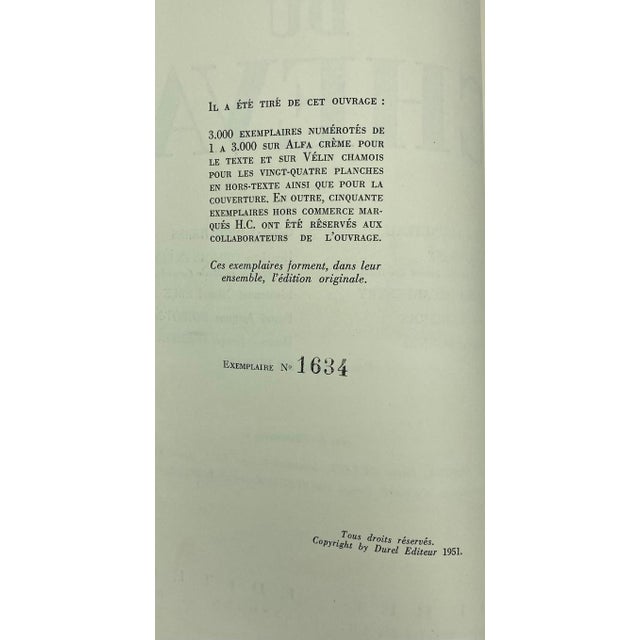 1950s Prestige Du Cheval 1951 Pierre Bruneteau First Edition Horse Book For Sale - Image 5 of 12