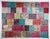 This beautiful vintage patchwork rug is a one of a kind handmade piece, created from carefully selected fragments of mid...