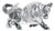 Rock Crystal Bull For Sale