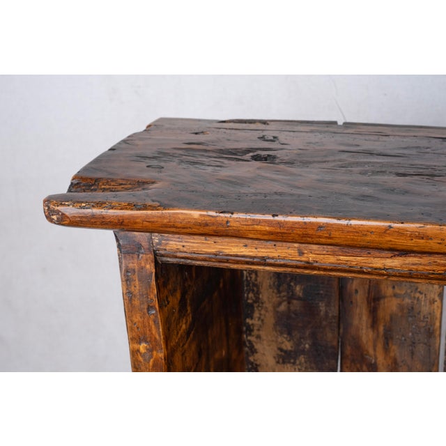 Mid 20th Century Carved Spanish Wood Bookcase For Sale - Image 4 of 11