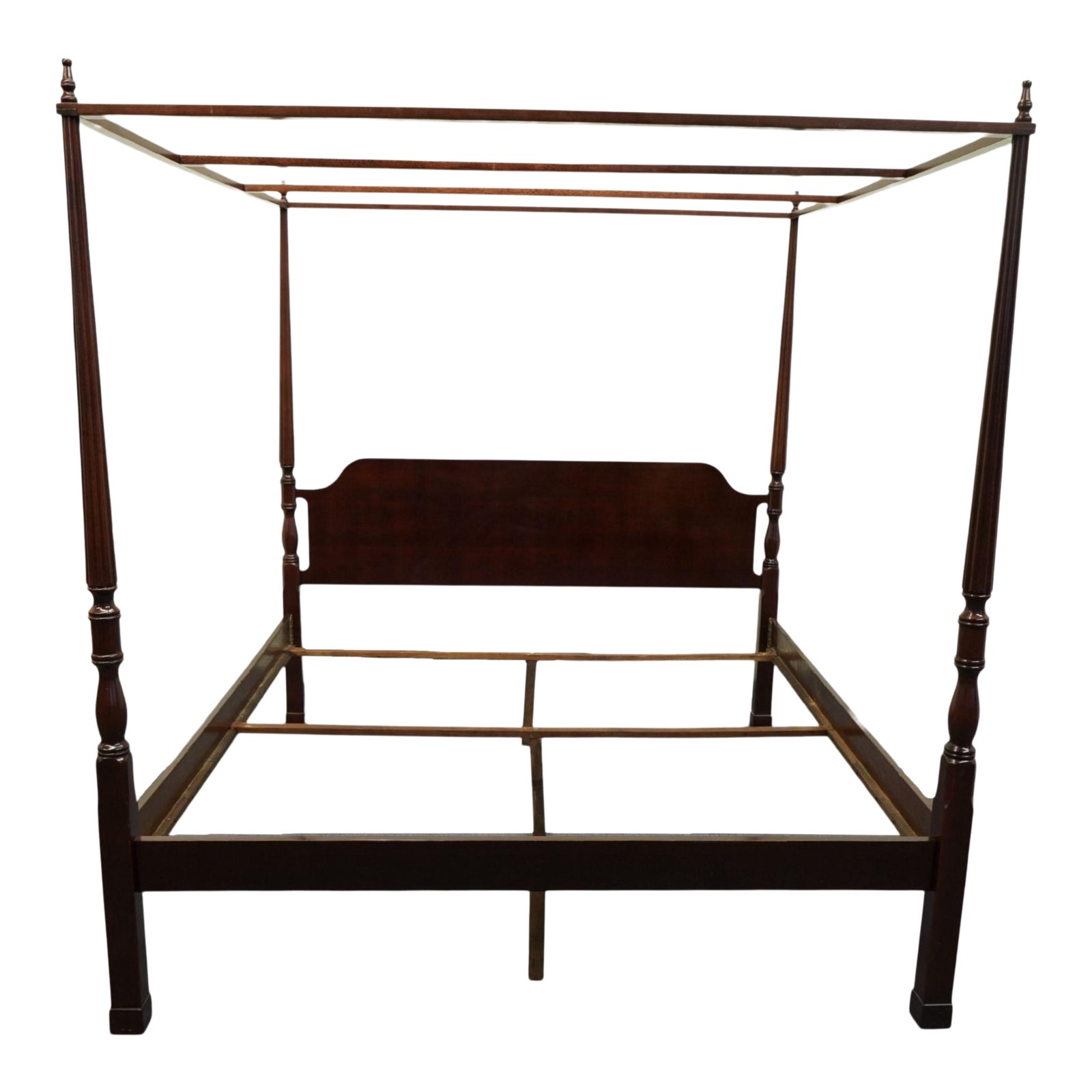 Bombay Company Solid Mahogany Traditional Style King Size Four Poster