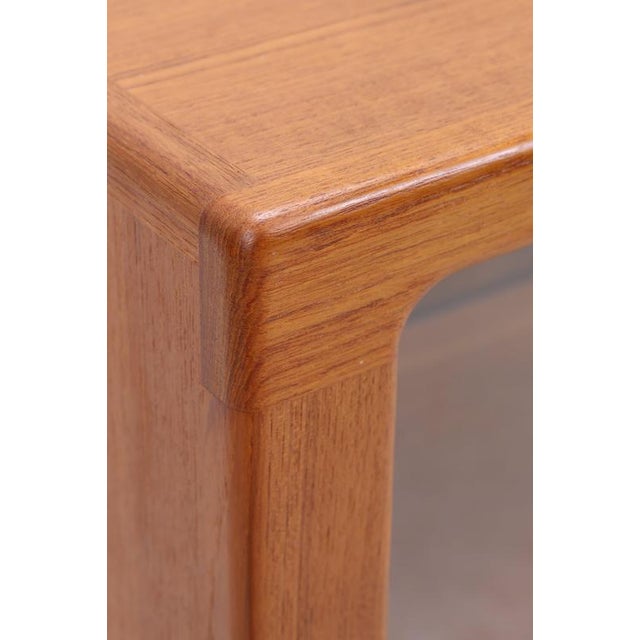 Wood Vintage Danish Display Cabinet from CFC Silkeborg, 1960s For Sale - Image 7 of 14