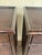 English Pair Vintage British Colonial Faux Burnt Bamboo & Cane Nightstands For Sale - Image 3 of 12