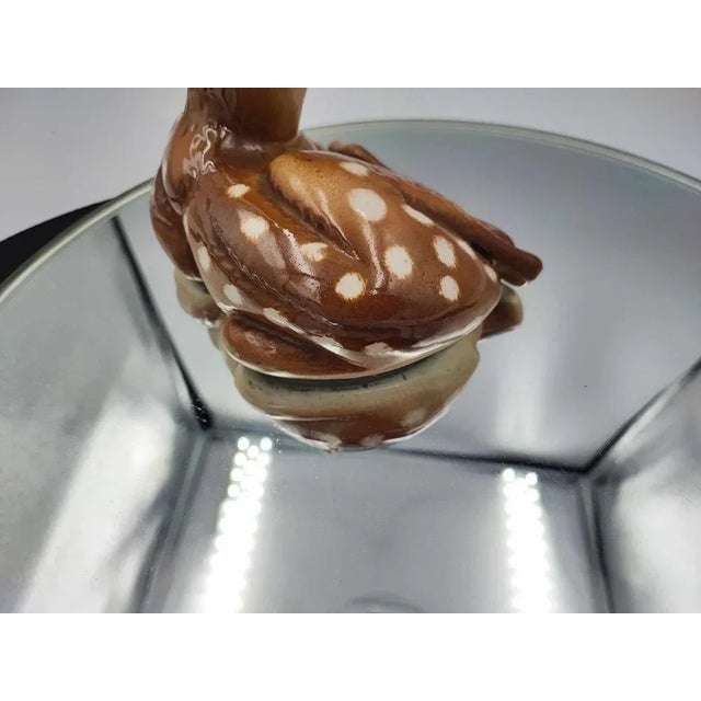 Brown Deer by Zygmunt Buksowicz for Steatyt Katowice, 1970s For Sale - Image 8 of 10