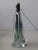 Emerald Green Crystal Table Lamp attributed to Val Saint Lambert, 1950s For Sale - Image 15 of 15