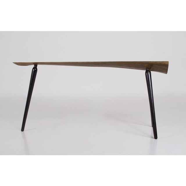 Wabi-Sabi Tripod Coffee Table, 1950s For Sale - Image 6 of 12