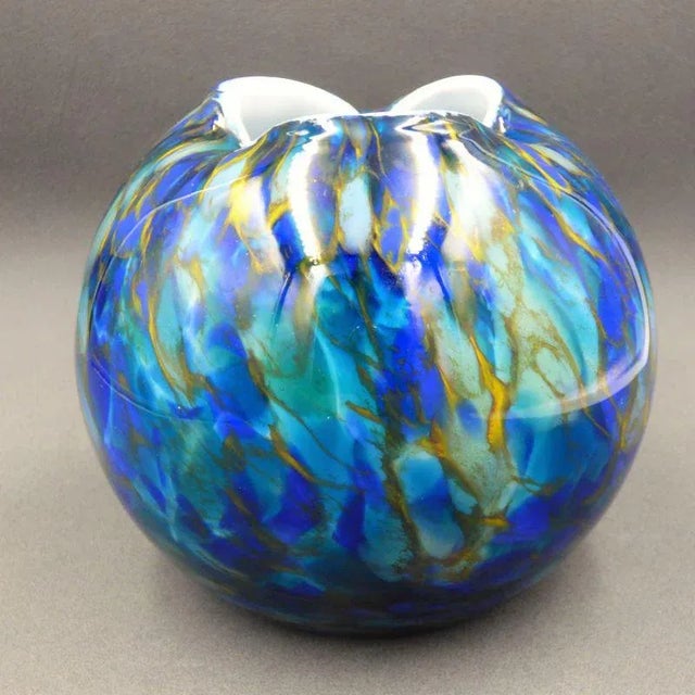 Artist Glass Vase by Hans Jürgen Richartz., 1970 -, 1979 For Sale - Image 6 of 8