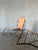Metal Italian Saddle-Stitched Rocking Chairs, Set of 2 For Sale - Image 7 of 10