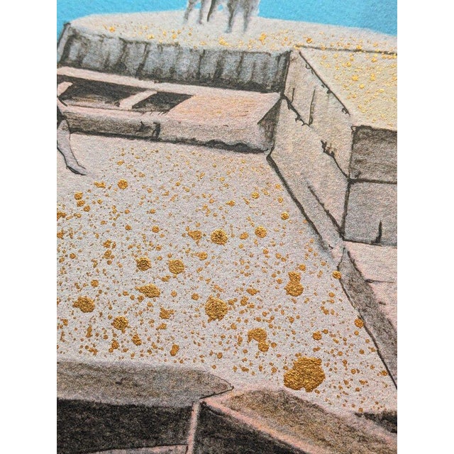 Salvador Dali, the Hand of Dali Removing the Golden Fleece, 1977, Lithograph & Pigment Print For Sale - Image 7 of 11