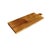 Mid-Century Modern 1980s Mini Wooden Charcuterie Board With Handle | Mid-Century Modern Boho Neutral Wood Home For Sale - Image 3 of 4