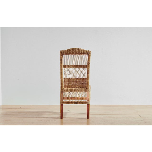 2020s Contemporary Malawi Cane Dining Chair For Sale - Image 5 of 8