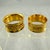 1920s French Gold Plated Napkin Rings, a Mixed Pair. For Sale - Image 5 of 7