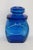 Mid-Century Modern Anchor Hocking Deep Cobalt Blue Glass Apothecary Jar VTG Canister With Lid 4750b For Sale - Image 3 of 14