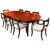 Antique 19th Century Oval Extending Dining Table and Regency Dining Chairs, Set of 9 For Sale - Image 15 of 15