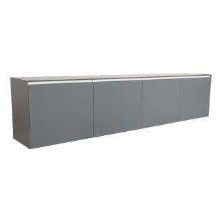 Nex Wall-Mounted Sideboard in Wood from Piure For Sale
