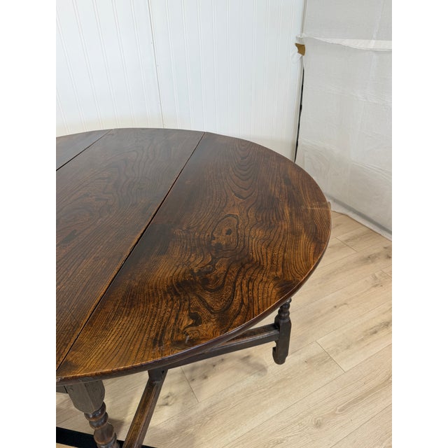 19th Century English Gateleg Table For Sale - Image 13 of 15