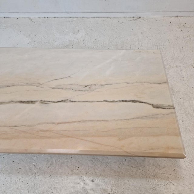 Italian Marble Coffee Table, 1980s For Sale - Image 11 of 16