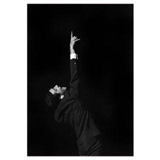 Tassilo Leher, Gilbert Becaud, Concert in Berlin, 1964, Photograph For Sale