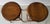 Mid 20th Century Pair of Signed Wooden Stools For Sale - Image 4 of 6