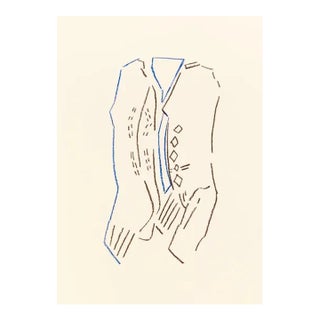 Pierre Buraglio, Lithograph N10-6 Ife 1988 For Sale