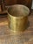 Vintage English Oversized Brass Jardinière Cachepot With Bow & Garland Detail For Sale - Image 10 of 14